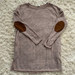 Heathered Blush Boutique Tunic w/ Pockets